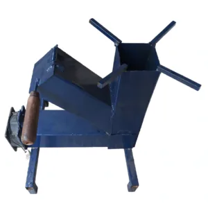 wooden burning roket mahine