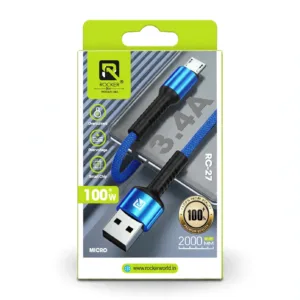 Mobile Fast Charging Micro USB Data Cable 3.4A